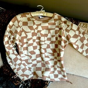 Fun abstract pattern sweater for fall!